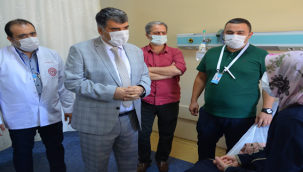 İl Sağlık müdürü Gülüm,  hastanelerde denetlemelerde bulundu