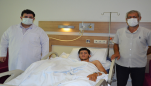 Pompalı tüfekle eli parçalanan hasta sağlığına kavuştu