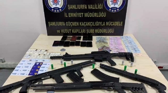 Şanlıurfa'da Göçmen kaçakçılarına operasyonda 6 tutuklama