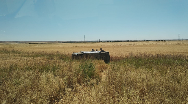 Şanlıurfa'da otomobil takla attı: 1 yaralı