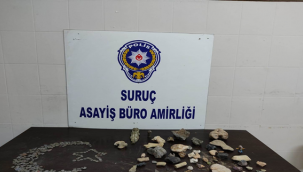 Şanlıurfa'da tarihi eser operasyonu