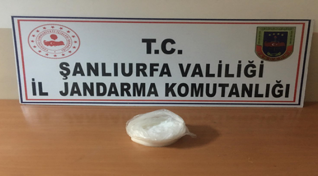 Şanlıurfa'da  uyuşturucu operasyonunu, 1 tutuklama 