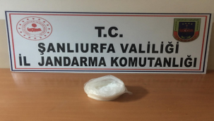 Şanlıurfa'da  uyuşturucu operasyonunu, 1 tutuklama 