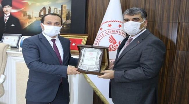 Şanlıurfa İl Sağlık Müdürlüğünde devir teslim
