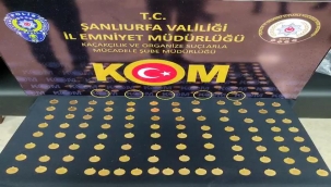 Urfa'da sahte altın operasyonu: 14 gözaltı