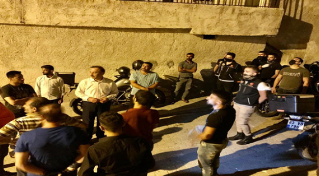 Vali Erin, Gece Yarısı Yeniden Topdağı'na Gitti