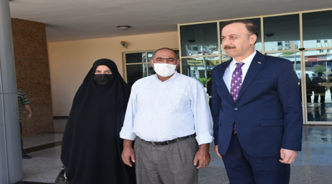 Vali Erin, İdlib Şehidinin Ailesini Ağırladı