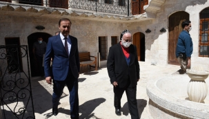  Vali Erin, Metropolit F. Saliba Özmen'i Kabul Etti