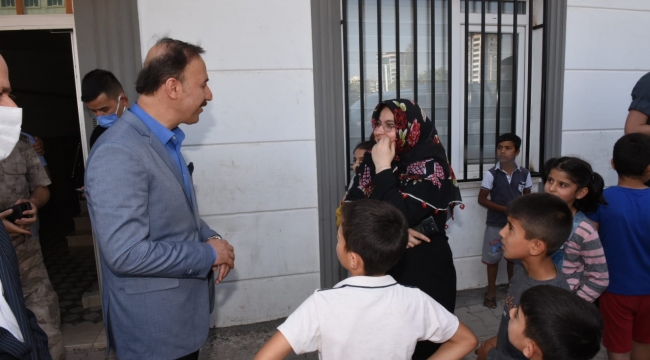 Vali Erin, Şehit Babalarını Ziyaret Etti