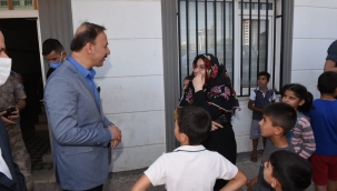  Vali Erin, Şehit Babalarını Ziyaret Etti