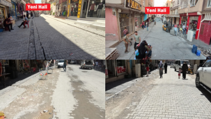 Viranşehir'de deforme olan yollar onarılıyor