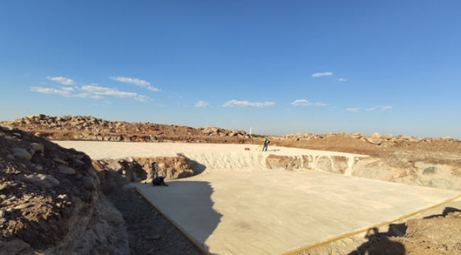 Viranşehir içme suyu isale hattı inşaatı çalışmaları devam ediyor