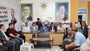 AK Parti Ceylanpınar'da temayül yoklaması yapıldı.