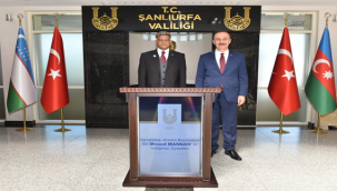 Bangladeş Ankara Büyükelçisi Mannan, Şanlıurfa Valiliği'ni Ziyaret Etti