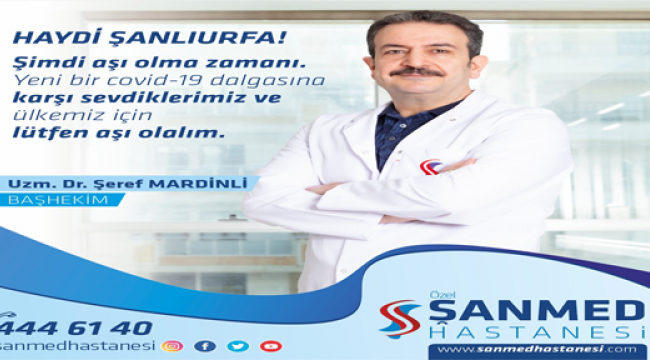 Başhekim Mardinli'den çağrı