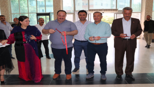 Başkan Ekinci, Resim Sergi açılışına katıldı