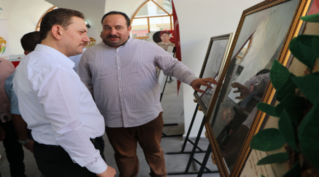 Başkan Ekinci Şehit ve Gazi Aileleri Derneğini ziyaret Etti