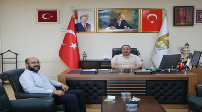 Başkan Ekinciden Türkiye Diyanet Vakfına 2 kurbanlık