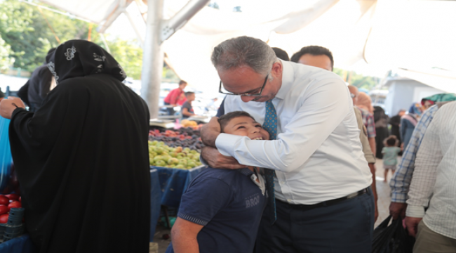Başkan Kuş, İlçeyi Karış Karış Dolaşmaya Devam Ediyor