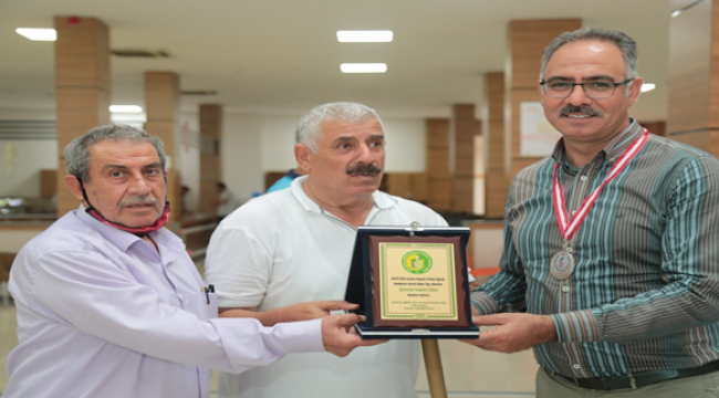 Başkan Kuş, Şampiyon takımla bir araya geldi
