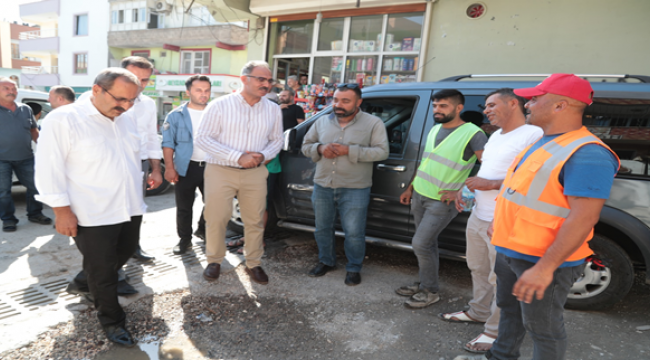 Başkan Kuş, Talepleri Sahada Dinlemeye Devam Ediyor
