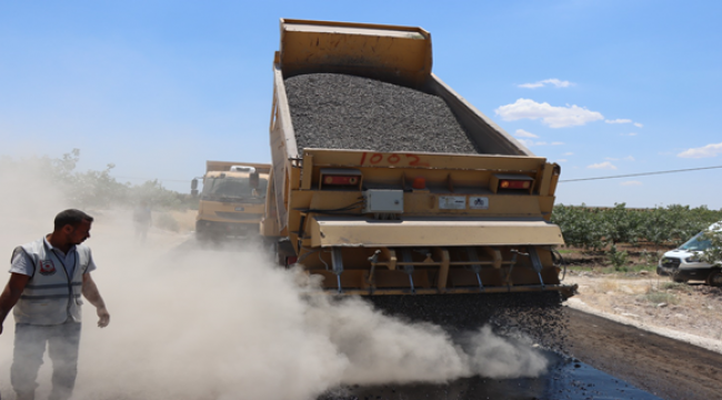 Birecik Kırsal Yolları Asfaltla Buluşuyor