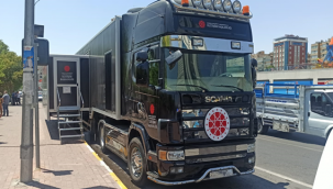 Cumhurbaşkanlığı İletişim Başkanlığı Dijital Tırı Şanlıurfa'da ziyarete açıldı