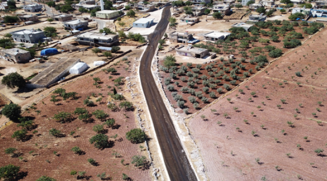 Halfeti Kırsal Yollarında Asfalt Seferberliği