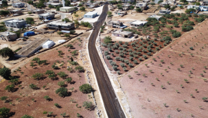 Halfeti Kırsal Yollarında Asfalt Seferberliği