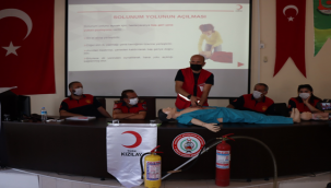 İtfaiye Personellerine Temel İlkyardım Eğitimi