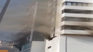 Karaköprü'de iş yeri yangını