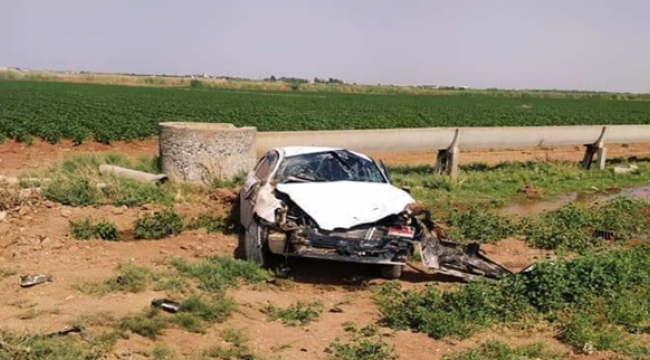 Şanlıurfa'da iki otomobil çarpıştı, 2 yaralı