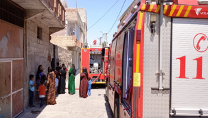 Şanlıurfa'da mesken yangını