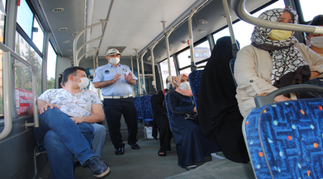Şanlıurfa'da Toplu Taşıma Araçlarında 'Klima' Denetimi