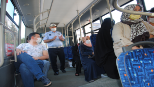 Şanlıurfa'da Toplu Taşıma Araçlarında 'Klima' Denetimi