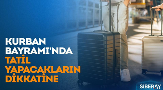 Şanlıurfa Emniyet Müdürlüğü'nden bayram uyarısı!