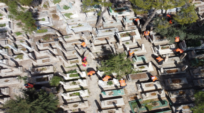 Şanlıurfa Mezarlıkları Kurban Bayramına Hazır