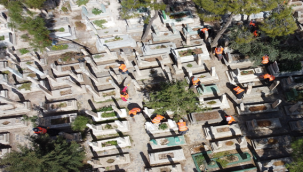 Şanlıurfa Mezarlıkları Kurban Bayramına Hazır