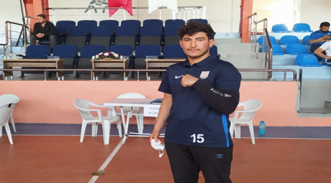 Şanlıurfalı Milli Sporcu Abdulsamet Türkiye 2.'Si Oldu