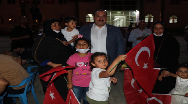 Viranşehir'de 15 Temmuz Demokrasi Ve Milli Birlik Günü Coşkuyla Kutlandı