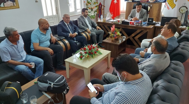 Başkan Aslan'a anlamlı ziyaret