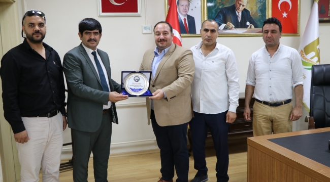 Başkan Basiyan'dan Başkan Ekinci'ye Teşekkür Ziyareti