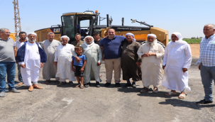 Başkan Ekinci Biten Ve Devam Eden Üst Yapı Çalışmalarını Yerinde İnceledi