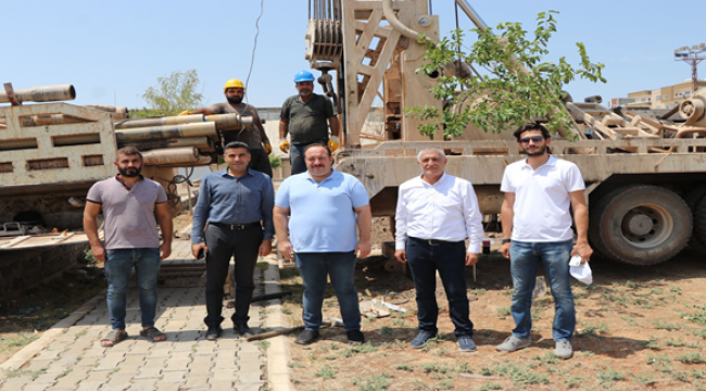 Başkan Ekinci de Bahçelievler'e Yeni Su Kuyusu müjdesi 