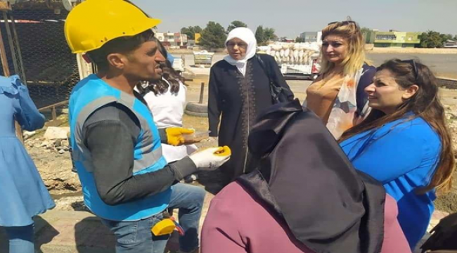 Başkan Ekinci'nin Eşi Sibel Ekinciden Aşure İkramı