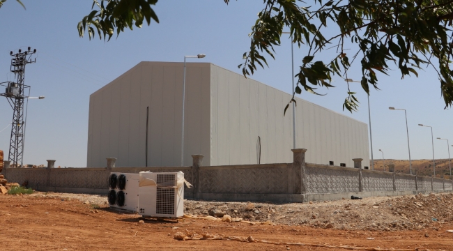 BOZOVA MEZBAHA İNŞAATI HIZLA YÜKSELİYOR