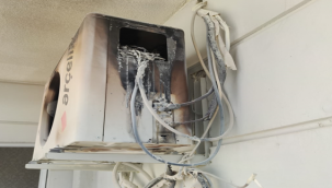 Ceylanpınar'da yangın!