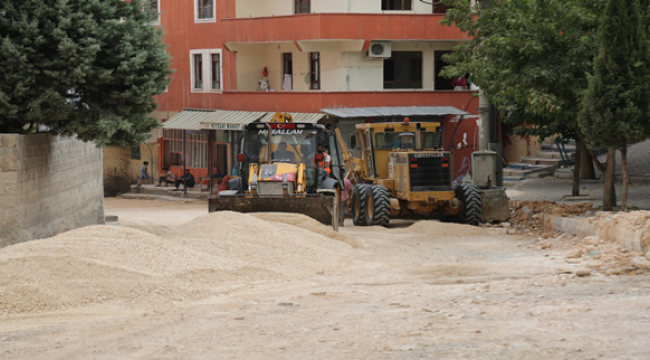 Eyyübiye Belediyesi. Asfalt Öncesi Pmt Serimi Yaptı