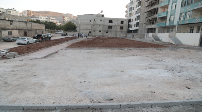 Eyyübiye Belediyesinden Osmanlı Mahallesine Yeni Bir Park