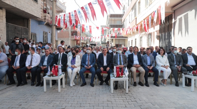 Eyyübiye'de bir mahalle daha doğalgaza kavuştu!